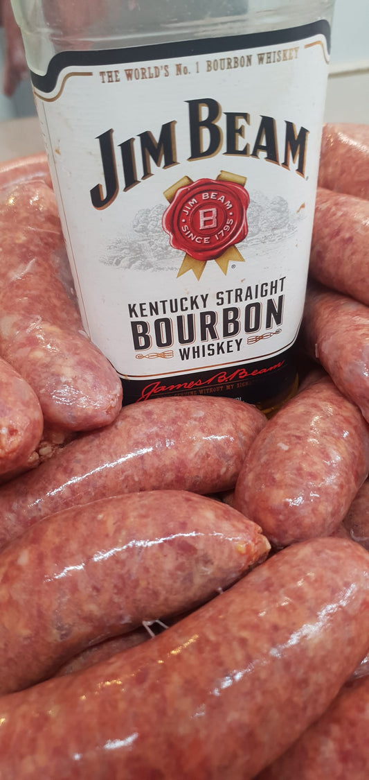 Beef BBQ Honey Bourbon Sausages 475gms