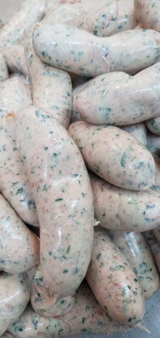 Pork & Puha Sausages 400gms