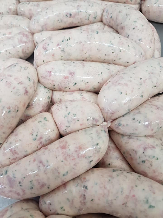 Chicken Herb & Garlic GF Sausages 475gms