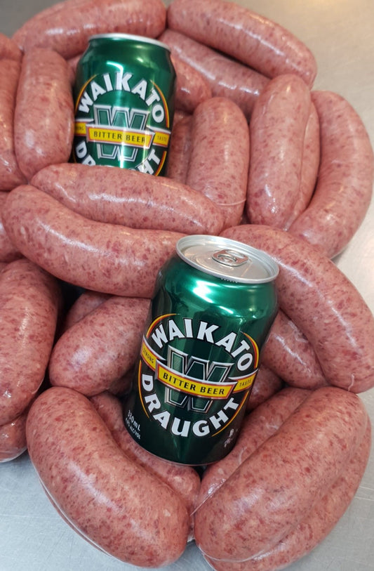 Beef Waikato Beer Sausages 475gm